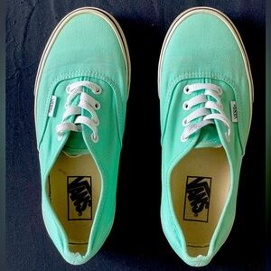 Mint Green Vans